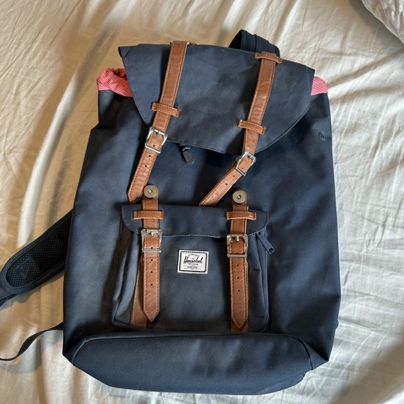 Herschel Supply Company Other - Herschel Supply Company Blue and Brown Backpack - little America